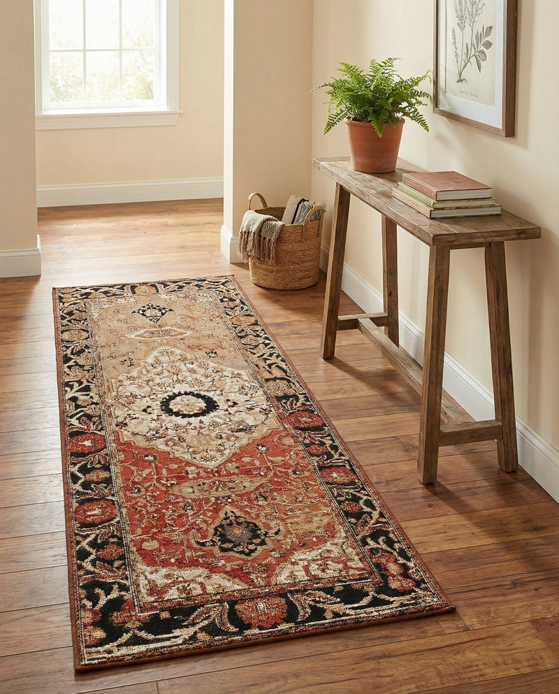 Patio Heritage Collection Area Rug -  Gazebo Runner Multi  lifestyle 67
