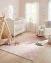 Wonder Tykes Collection Area Rug -  Mosaic Rectangle Pink  lifestyle 16