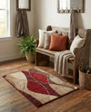Autumn Meadow Collection Area Rug -  Emberglow Rectangle Multi  lifestyle 14