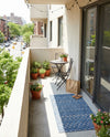 Garden Lattice Charm Collection Area Rug -  Pergola (Navy Blue) Rectangle Navy Blue  lifestyle 8