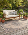 Patio Heritage Collection Area Rug -  Charleston (Beige) Rectangle Beige  lifestyle 17