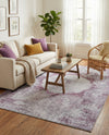 Laguna Sands Collection Area Rug - Catalina Rectangle Pink Ivory  lifestyle 11
