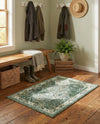 Brighton Terrace Collection Area Rug -  Rottingdean (Green) Rectangle Green  lifestyle 17