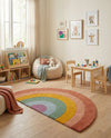 Whimsy Wonders Wool Collection Area Rug -  Blossom Hearth Multi  lifestyle 3