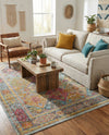 Caribbean Breeze Collection Area Rug -  Grenada Rectangle Multi  lifestyle 16