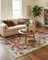 Marrakesh Elegance Collection Area Rug -  Azilal Rectangle Multi  lifestyle 12
