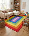 Sunset Isle Wool Braids Collection Area Rug - Paradise Rectangle Multi  lifestyle 4