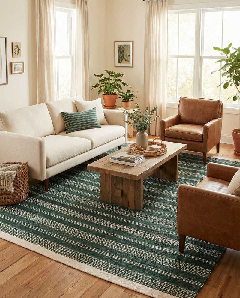 Marina Collection Area Rug - Marina Rectangle Hunter Green  lifestyle 51