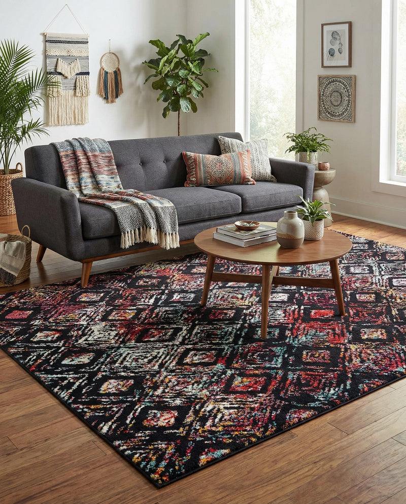 Brighton Terrace Collection Area Rug -  Ovingdean Rectangle Multi  lifestyle 6