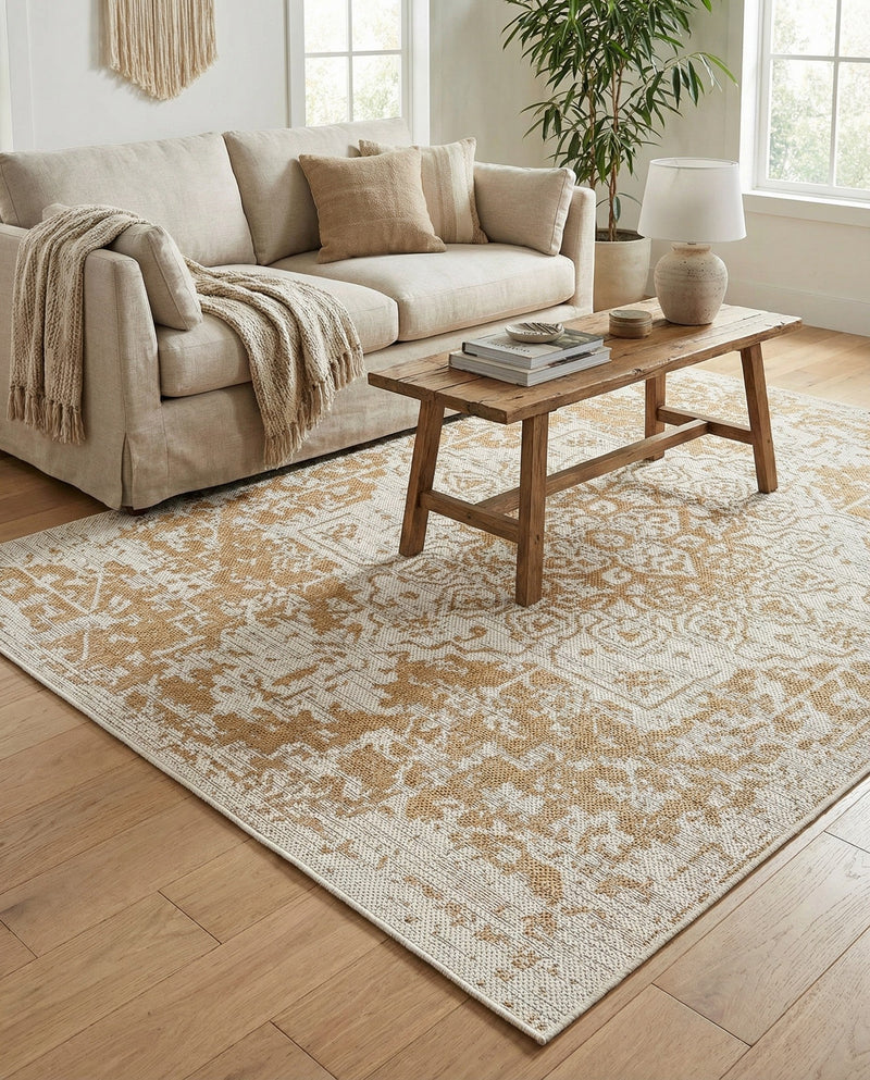Urban Oasis Rugs Collection Area Rug -  Penthouse (Beige) Rectangle Beige  lifestyle 23