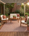 Urban Terrace Collection Area Rug -  Astoria (Rust Red) Rectangle Rust Red  lifestyle 8