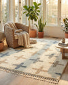 Cozy Cove Shag Collection Area Rug -  Driftwood Rectangle Ivory  lifestyle 20