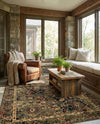 Neptune Elegance Collection Area Rug -  Galatea (Green) Rectangle Green  lifestyle 4