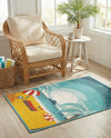 Seaside Haven Rugs Collection Area Rug -  Dockside Rectangle Multi  lifestyle 4
