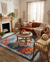 Beverly Grove Collection Area Rug - Melrose (Multi) Square Multi  lifestyle 61