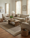 Sahara Sands Collection Area Rug -  Elephantine Rectangle Brown  lifestyle 26