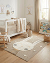 Wonder Tykes Collection Area Rug -  Blisswood Rectangle Peach Blossom  lifestyle 3