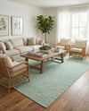 Jill Zarin Sedona Oasis Outdoor Collection Area Rug - Coconino (Palm Green) Rectangle Palm Green  lifestyle 4