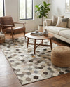 Savannah Hideaway Collection Area Rug - Savannah Rectangle Ivory Gray  lifestyle 9