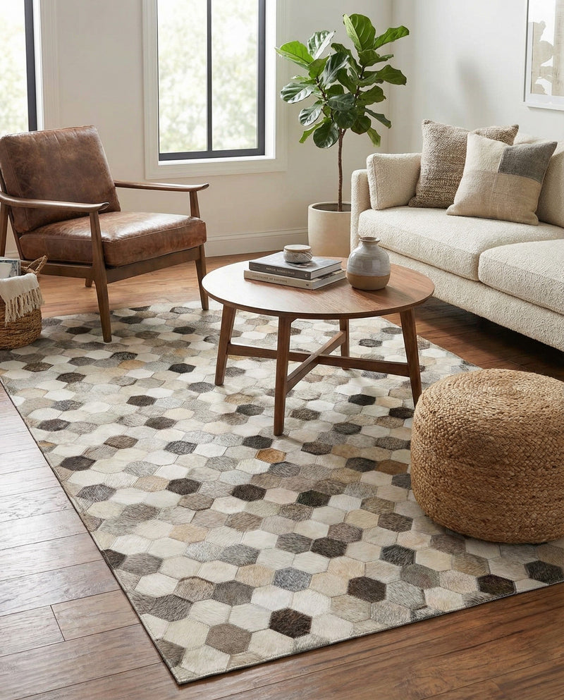 Savannah Hideaway Collection Area Rug - Savannah Rectangle Ivory Gray  lifestyle 9