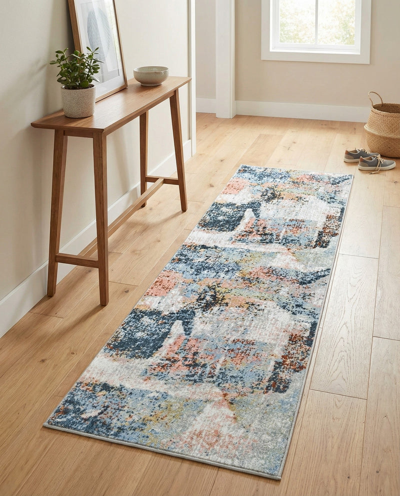 Aegean Elegance Washables Collection Area Rug -  Hydra Runner Multi  lifestyle 26