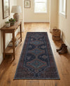 Rovaniemi Collection Area Rug - Lapland Runner Charcoal and Gray  lifestyle 55