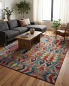 Urban Terrace Collection Area Rug -  Arcade Rectangle Multi  lifestyle 54
