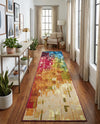 Urban Terrace Collection Area Rug -  Lawn Runner Multi  lifestyle 71