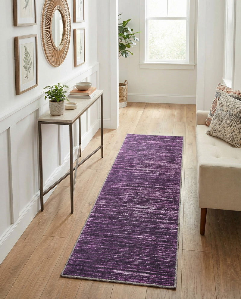 Sahara Essence Collection Area Rug - Oasis (Purple) Runner Purple  lifestyle 67