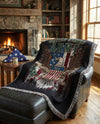 Fleece Haven Collection Area Rug -  Laredo Rectangle Multi  lifestyle 3