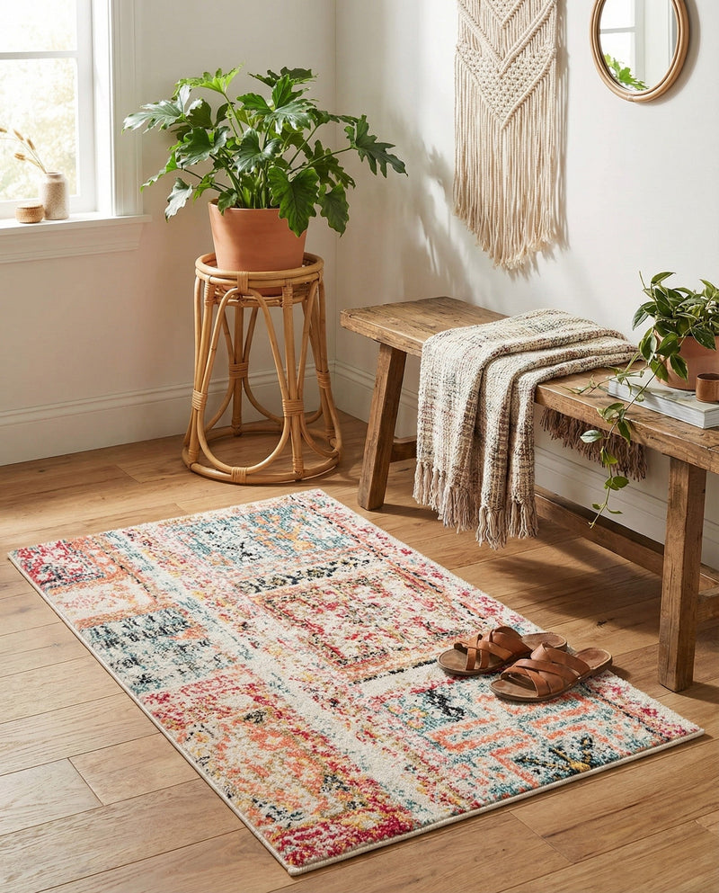 Sierra Collection Area Rug -  Tahoe Rectangle Multi  lifestyle 4
