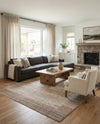 Studio Haven Collection Area Rug -  Conservatory (Beige) Rectangle Beige  lifestyle 10