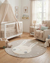 Wonder Tykes Collection Area Rug -  Blisswood Round Peach Blossom  lifestyle 43