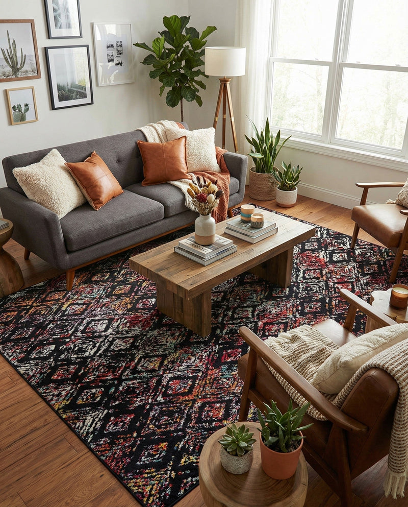 Brighton Terrace Collection Area Rug -  Ovingdean Rectangle Multi  lifestyle 7