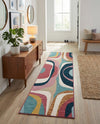 Urban Terrace Collection Area Rug - Venice Runner Multi  lifestyle 42