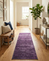 Sahara Essence Collection Area Rug - Oasis (Purple) Runner Purple  lifestyle 69