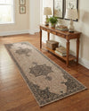 Patio Heritage Collection Area Rug -  Charleston (Beige) Runner Beige  lifestyle 66
