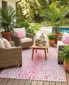 Savannah Escape Collection Area Rug - Serengeti Rectangle Pink Gray  lifestyle 32