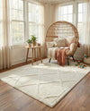 Trellis Haven Collection Area Rug - Havenwood Rectangle Ivory  lifestyle 30