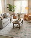 Heritage Elegance Collection Area Rug -  Chatsworth Rectangle Ivory  lifestyle 33