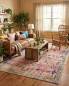 Sierra Collection Area Rug -  Shasta Rectangle Pink  lifestyle 21