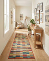 Coastal Terrace Collection Area Rug -  Harbor Runner Multi  lifestyle 40