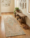 Savannah Threads Collection Area Rug -  Mojave Runner Khaki and Ivory  lifestyle 49