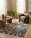 Desert Modern Eco Rug Series Collection Area Rug -  Sonora Rectangle Khaki Gray  lifestyle 6