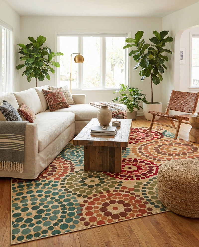 Urban Terrace Collection Area Rug -  Esplanade Rectangle Beige  lifestyle 37