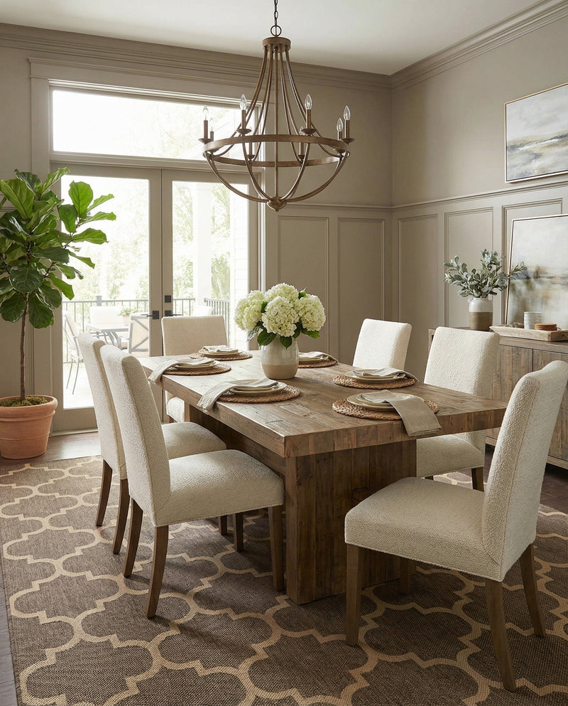 Sahara Sands Collection Area Rug -  Dahshur Rectangle Brown  lifestyle 30