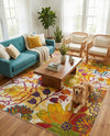 Venetian Elegance Collection Area Rug -  Accademia Rectangle Ivory  lifestyle 35