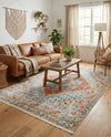 Arcadia Rugs Collection Area Rug -  Xanadu Rectangle Salmon  lifestyle 15