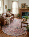 Vintage Memories Collection Area Rug -  Memories Oval Pink  lifestyle 69