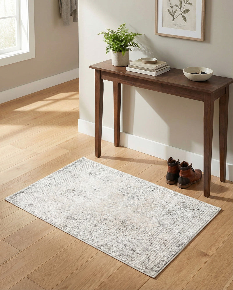 Aegean Elegance Collection Area Rug -  Ithaca Rectangle Gray  lifestyle 28